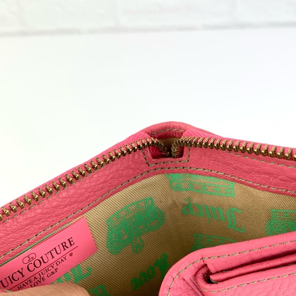 Vintage JUICY COUTURE Her Royal Juicyness Velvet Zip Wallet Y2K RARE! - Picture 12 of 14